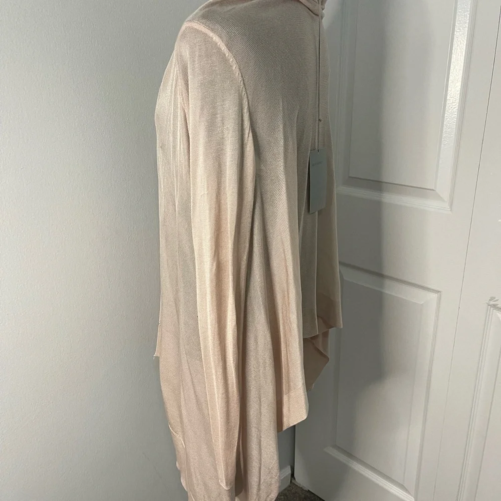 H&M l Silk Blend Open Front Cardigan l Size M/L l NWT l Poshmark - Picture 8 of 10